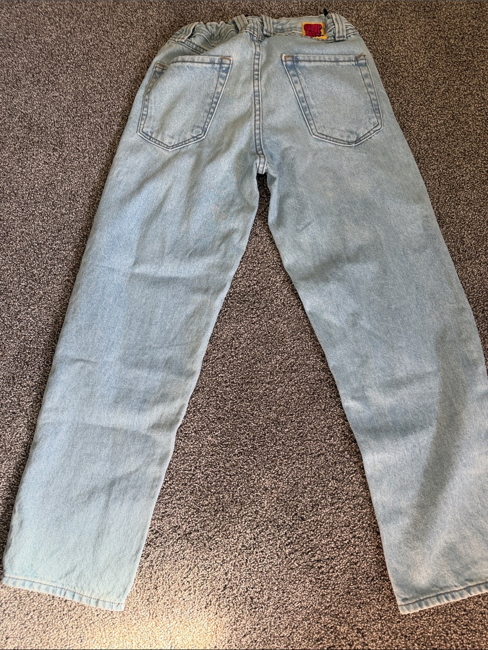Empyre Relaxed Light Wash Blue Denim Jeans